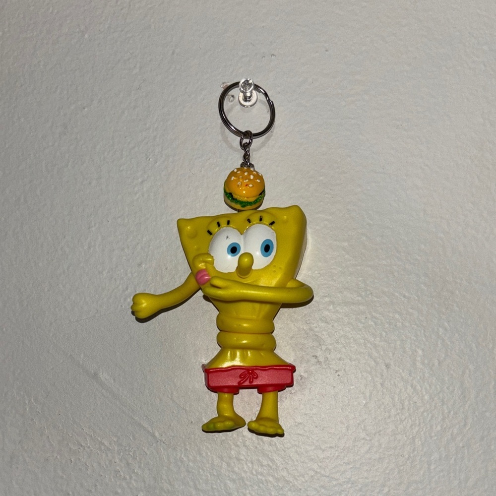 SpongeBob SquarePants Nickelodeon Cartoon Character Keychain